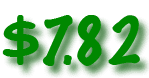 Text: $7.82